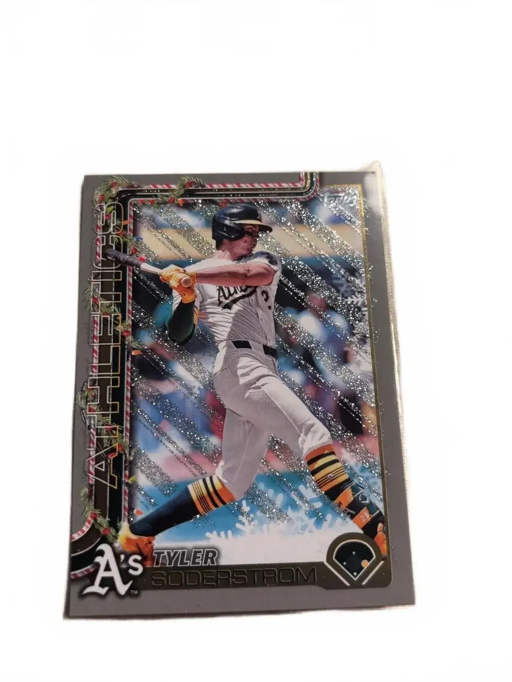Tyler Soderstrom Oakland Athletics 2023 Topps Holiday H32 #1